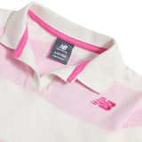 New Balance Girls' Striped Rugby Polo-3
