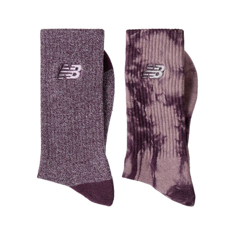 New Balance Lifestyle Tie Dye Midcalf Socks 2 Pairs-2