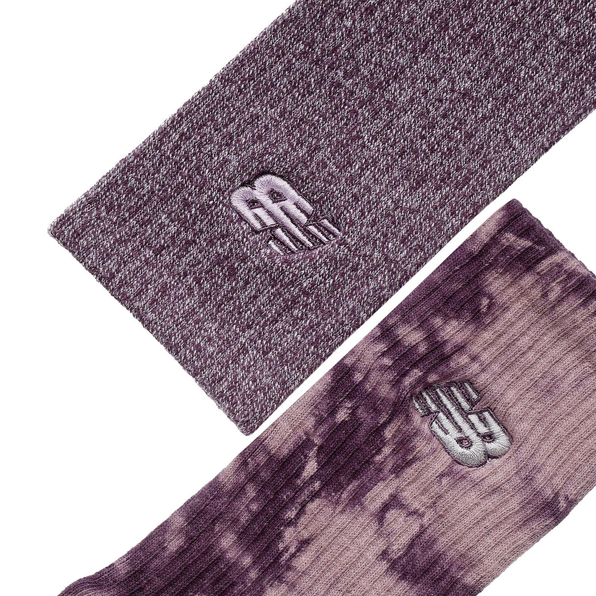 New Balance Lifestyle Tie Dye Midcalf Socks 2 Pairs-3