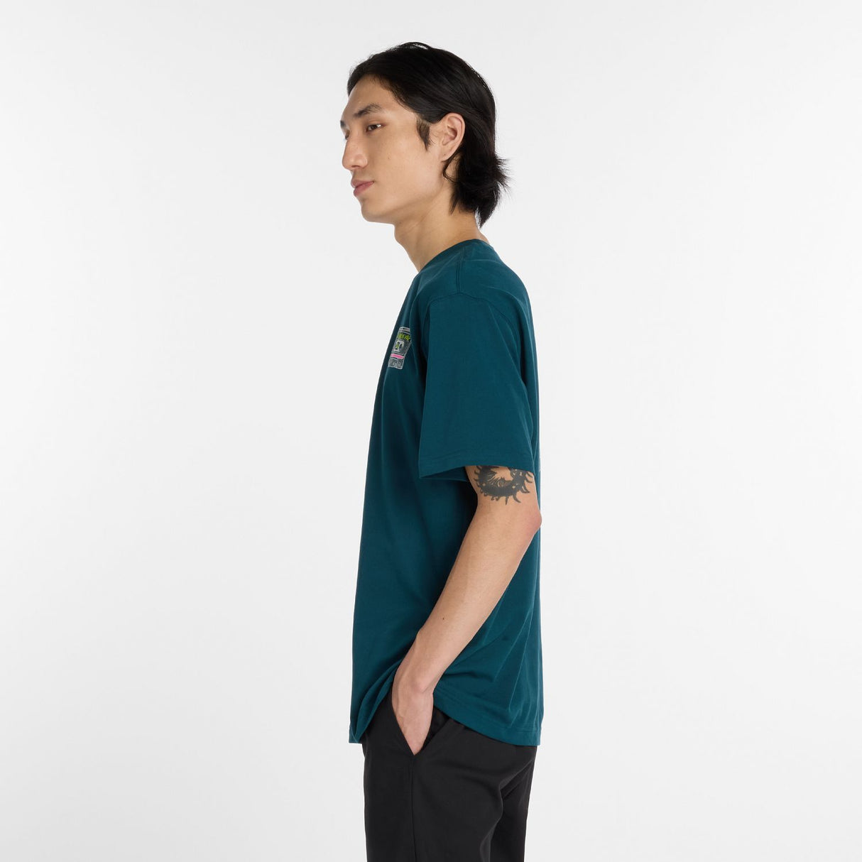 New Balance Men's RBC Brooklyn Half Graphic T-Shirt - Cassette-2