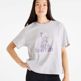 New Balance Women's United Airlines NYC Half Graphic T-Shirt - Liberty-3
