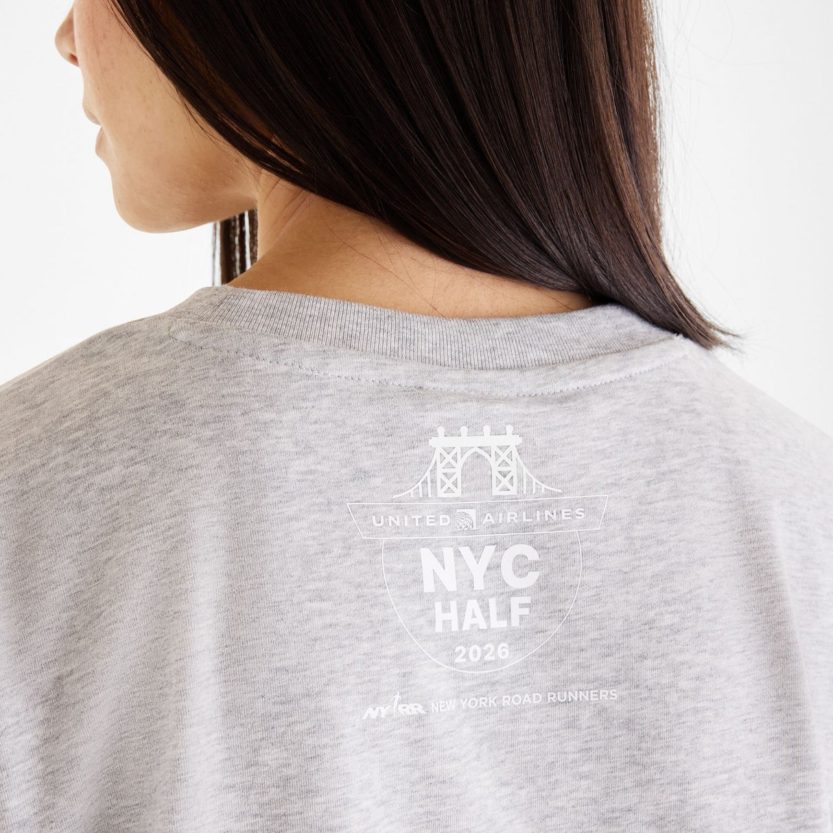 New Balance Women's United Airlines NYC Half Graphic T-Shirt - Liberty-4