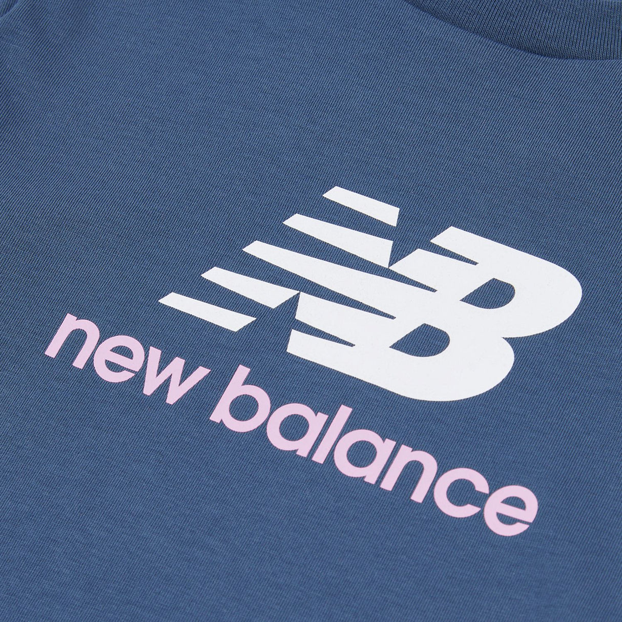 New Balance Girls' Stacked Logo T-Shirt-3