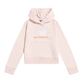 New Balance Girls' French Terry Stacked Logo Hoodie-1