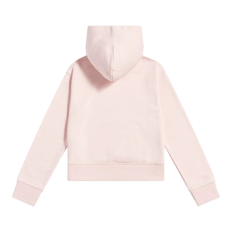 New Balance Girls' French Terry Stacked Logo Hoodie-2