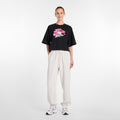 New Balance Women's Watercolor Pink Boxy T-Shirt-1