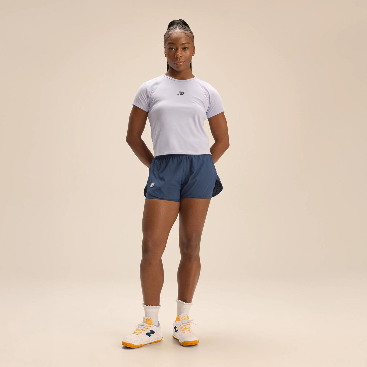 New Balance Women's Coco Gauff Signature Melbourne Practice Shorts-1