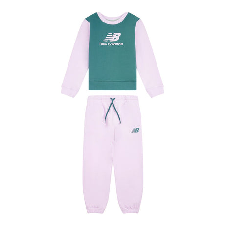 New Balance Infant & Toddler Colorblock Crew & Jog Set-1