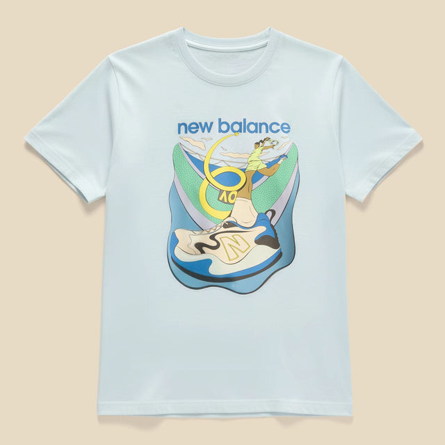New Balance Women's Australian Open Looper Graphic T-Shirt-1