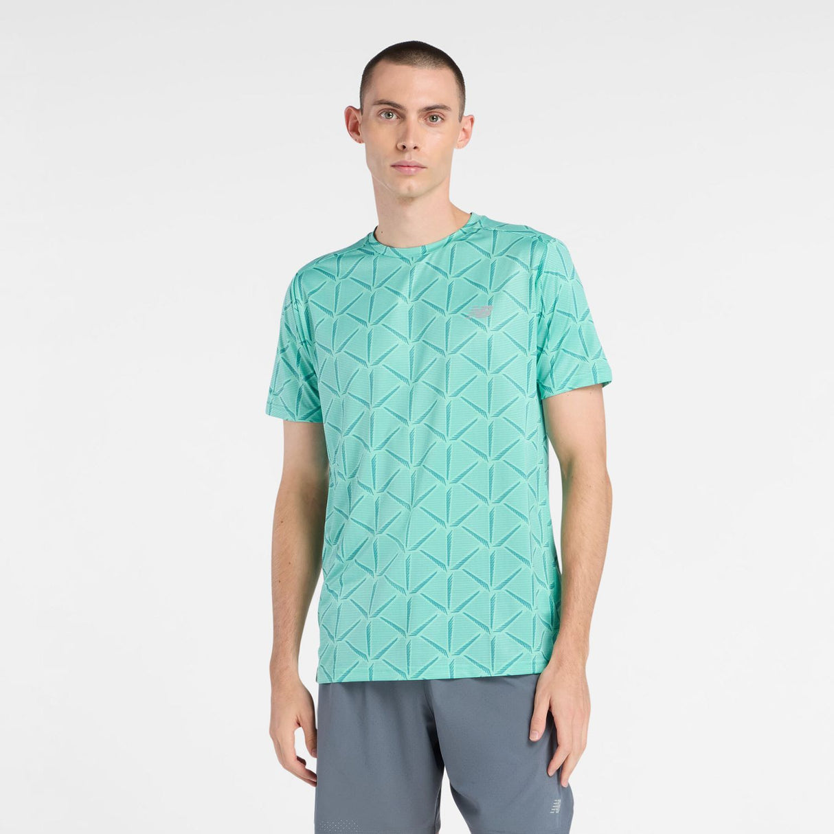 New Balance Men's Sport Essential Printed T-Shirt-1