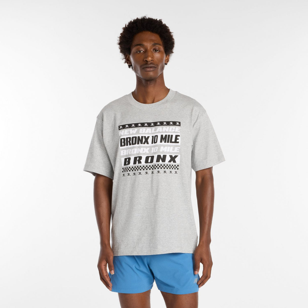 New Balance Men's Bronx 10 Mile T-Shirt-2
