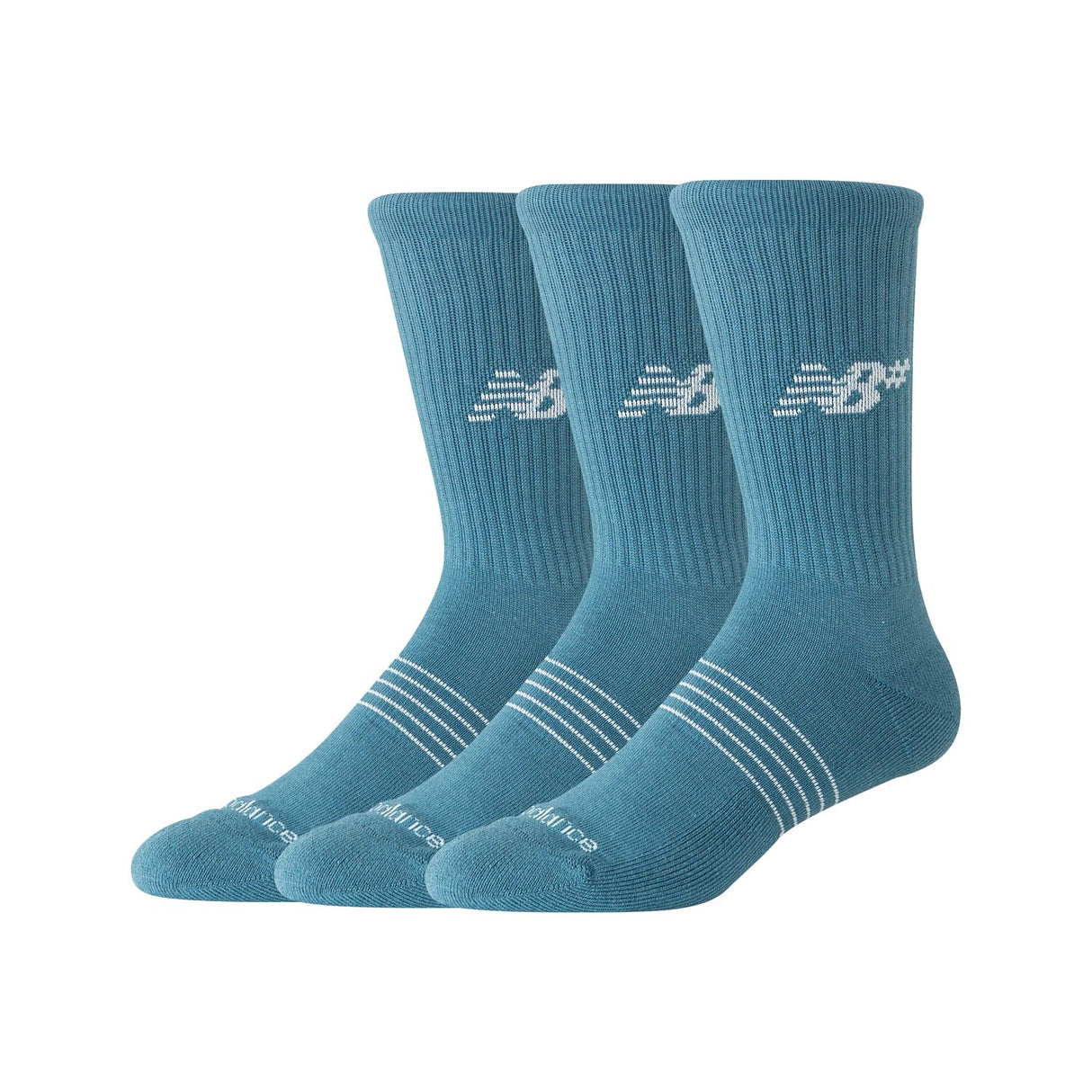 New Balance Active Numeric Crew Socks 3 Pack-1