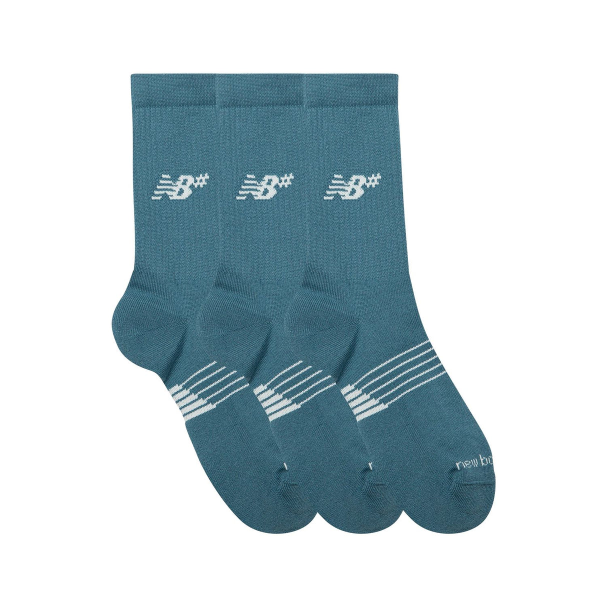New Balance Active Numeric Crew Socks 3 Pack-3
