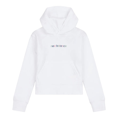 New Balance Girls' Colorblock Shoe Graphic Hoodie-1