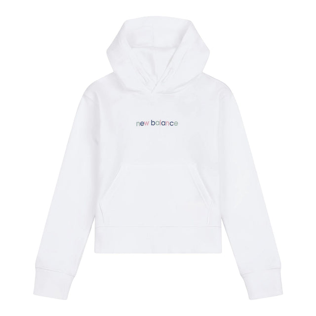 New Balance Girls' Colorblock Shoe Graphic Hoodie-1