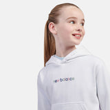 New Balance Girls' Colorblock Shoe Graphic Hoodie-9