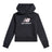 New Balance Girls' BB Stacked Logo Hoodie-1