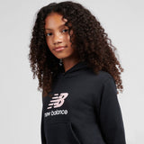 New Balance Girls' BB Stacked Logo Hoodie-8
