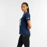 New Balance Women's Nationals Outdoor Net Logo T-Shirt-2