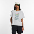 New Balance Women's RBC Brooklyn Half Graphic T-Shirt - Cassette-1