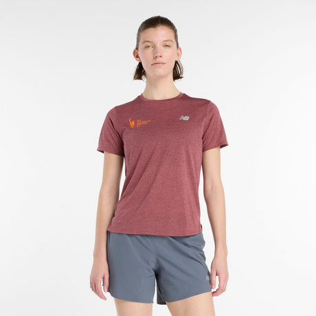 New Balance Women's NYC Marathon Athletics T-Shirt-2