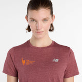 New Balance Women's NYC Marathon Athletics T-Shirt-5