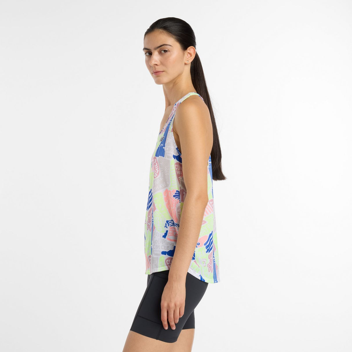 New Balance Women's NYC Marathon Printed Athletics Tank-3