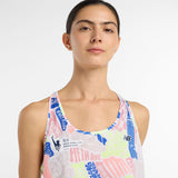 New Balance Women's NYC Marathon Printed Athletics Tank-5