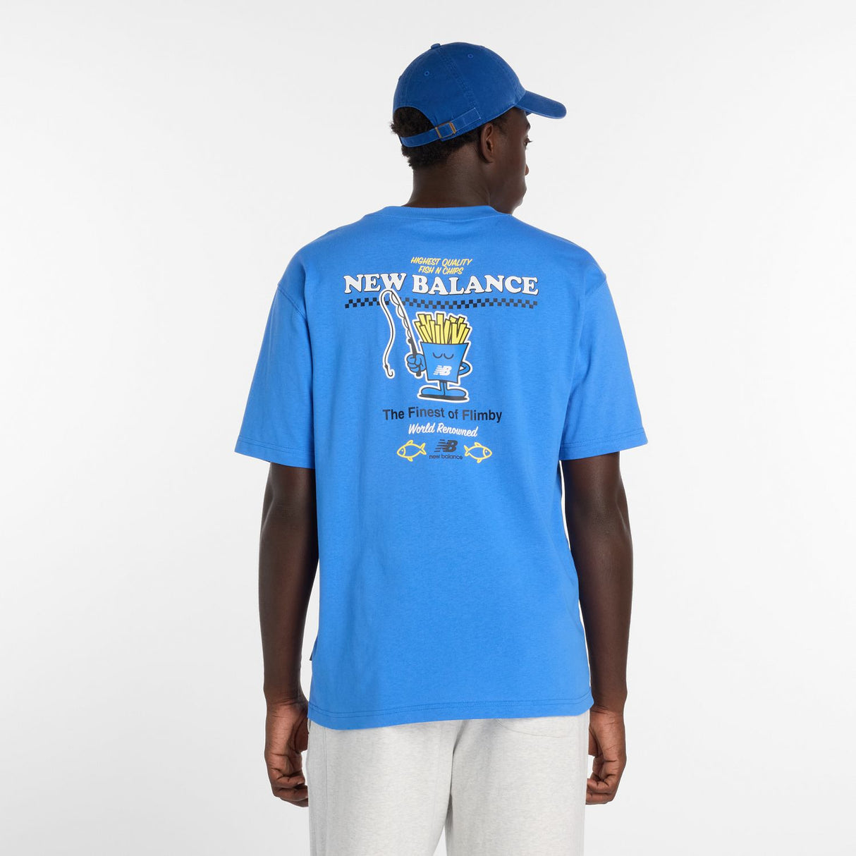 New Balance Men's Fish and Chips T-Shirt-4