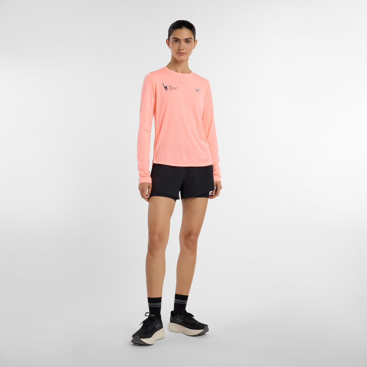 New Balance Women's NYC Marathon Athletics Long Sleeve-1