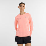 New Balance Women's NYC Marathon Athletics Long Sleeve-2
