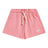 New Balance Girls' French Terry Small Logo Shorts-1