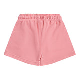 New Balance Girls' French Terry Small Logo Shorts-2