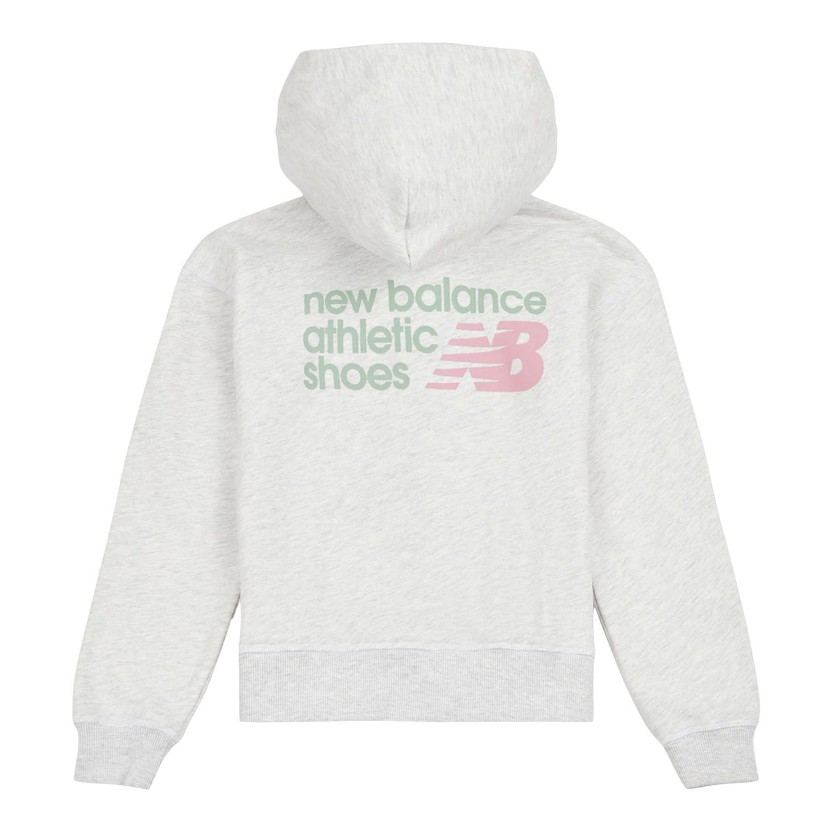 New Balance Girls' Athletic Shoes Full Zip Hoodie-2