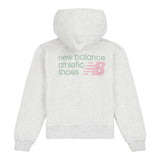 New Balance Girls' Athletic Shoes Full Zip Hoodie-2