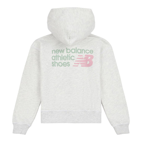New Balance Girls' Athletic Shoes Full Zip Hoodie-2