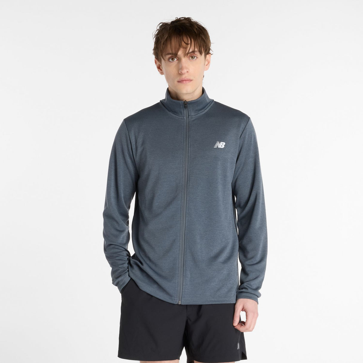 New Balance Men's Sport Knit Jacket-1