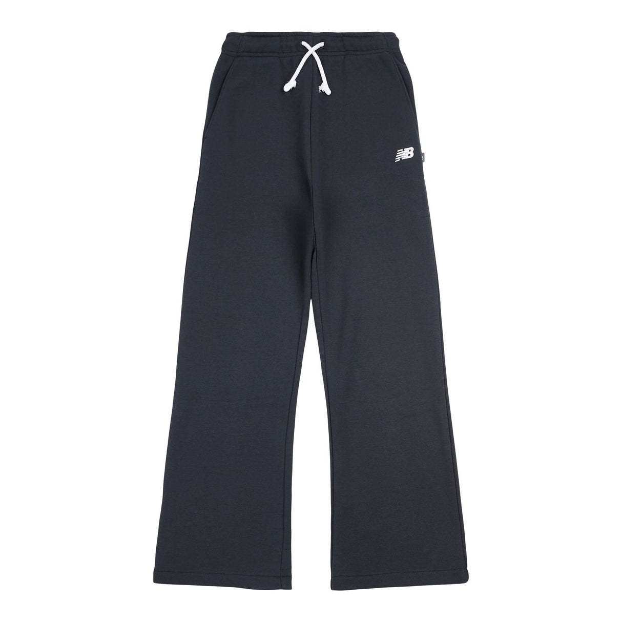 New Balance Girls' Small Logo Wide Leg Pants-1