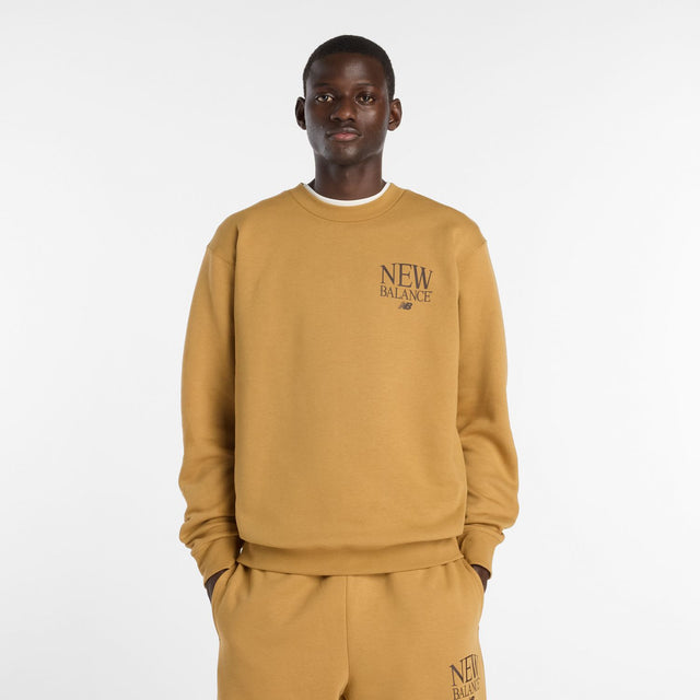New Balance Men's Reimagined Fleece Crew-1