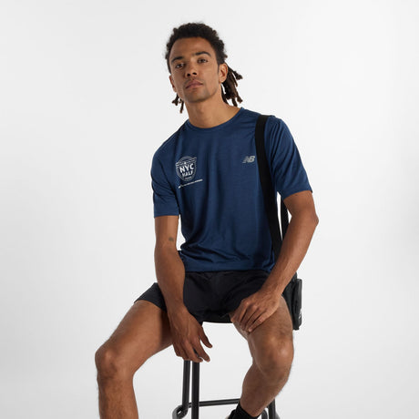 New Balance Men's United Airlines NYC Half Athletics T-Shirt-2