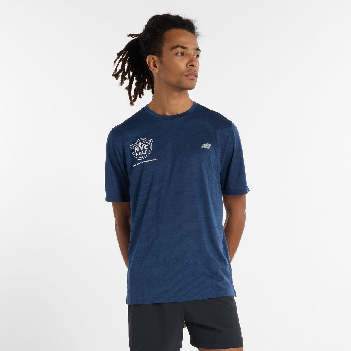 New Balance Men's United Airlines NYC Half Athletics T-Shirt-3