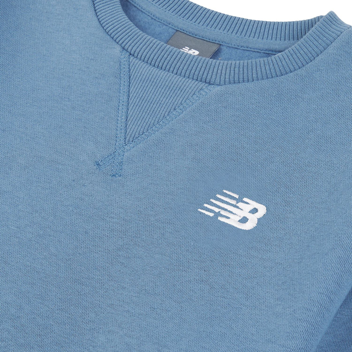 New Balance Boys' Brush Back Small Logo Crew-3
