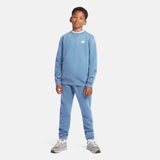 New Balance Boys' Brush Back Small Logo Crew-4