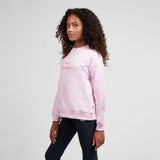 New Balance Girls' Flower Shoe Graphic Crew-7