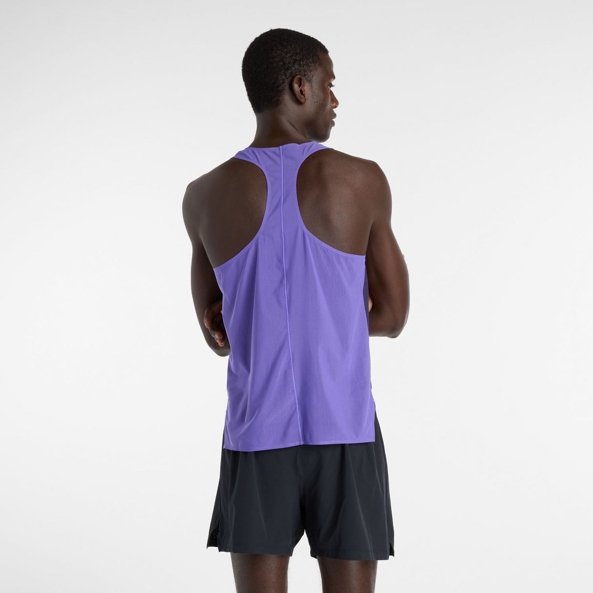 New Balance Men's Race Day Ultra Light Printed Singlet-3
