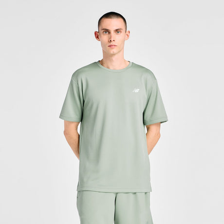 New Balance Men's Textured Check T-Shirt-1