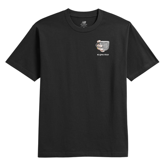 New Balance Men's Days Coffee Oversized T-Shirt-1