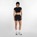 New Balance Women's RBC Brooklyn Half Fast Days Fitted Crop T-Shirt-1