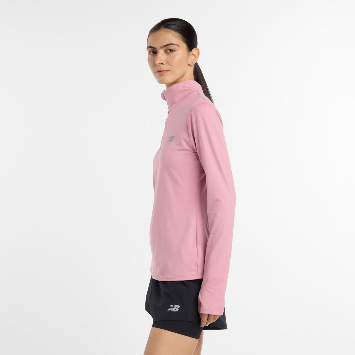 New Balance Women's NYC Marathon Space Dye 1/4 Zip-3