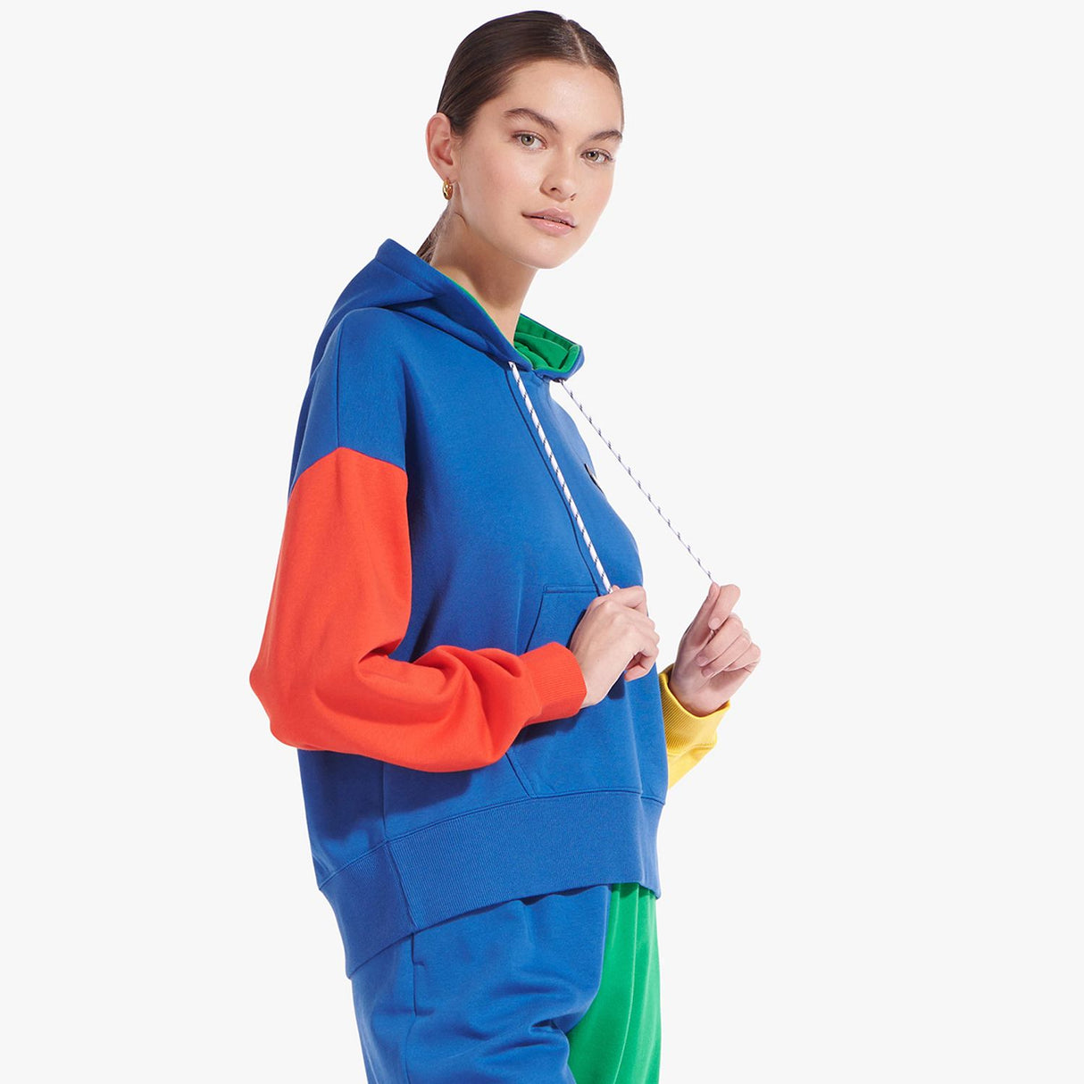 New Balance Women's STAUD Colorblock Sweatshirt-3